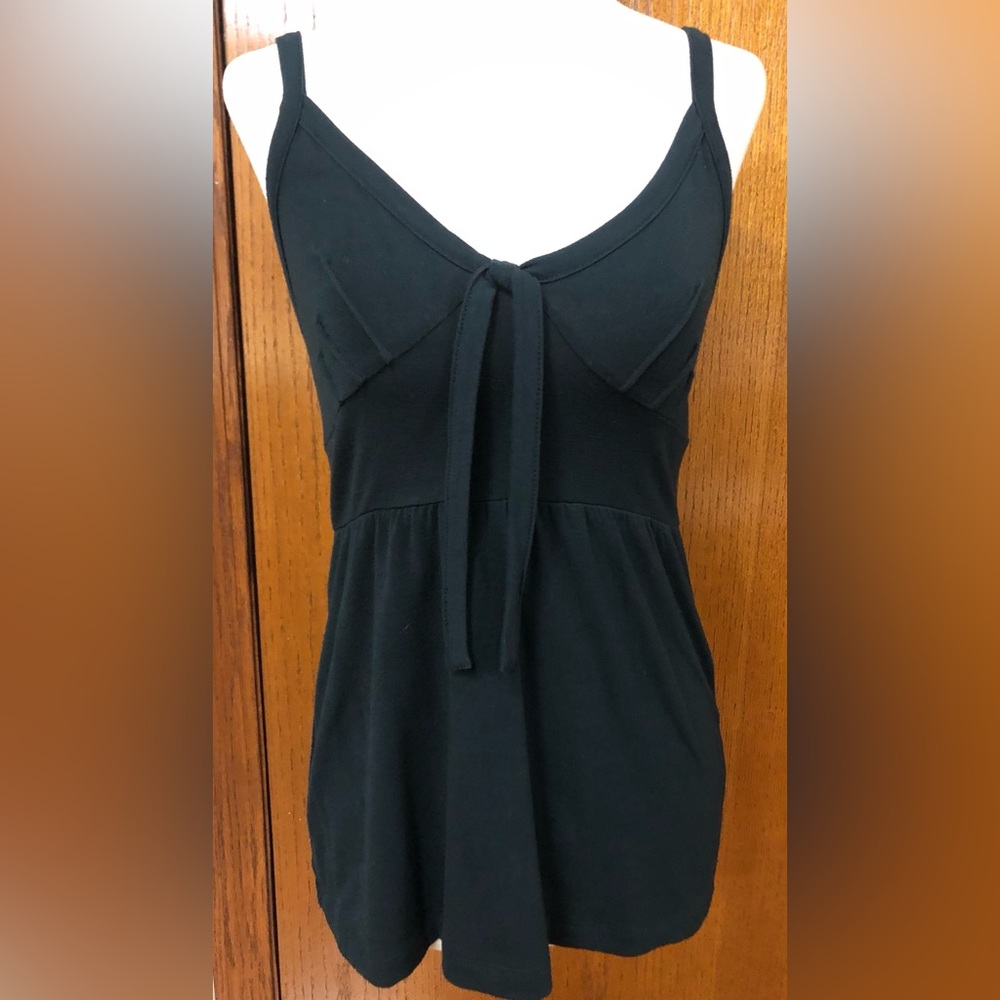 Black Tank Top w/Spaghetti Straps